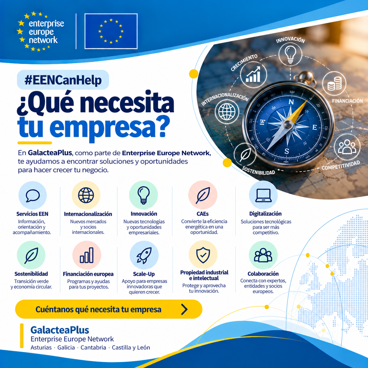 ¿Qué necesita tu empresa para dar el siguiente paso? #EENCanHelp